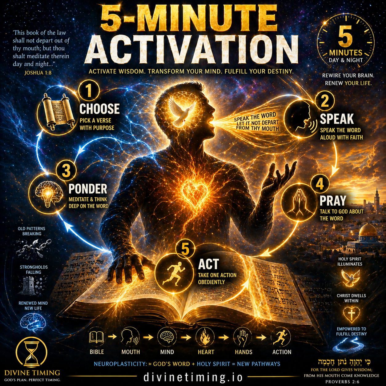 ⚡ The 5-Minute Wisdom Activation: Unlocking God’s Kingdom Keys (Live Demo)