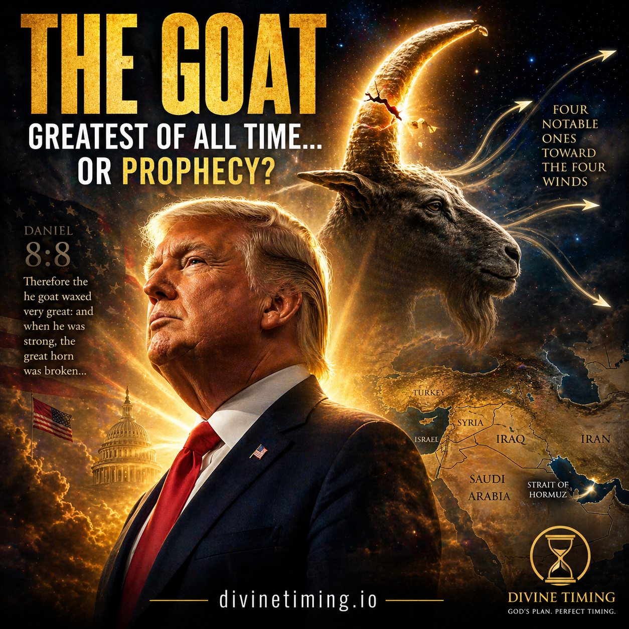 🦅 The GOAT: Greatest of All Time… or Prophecy? (Daniel 8:8 Unveiled)