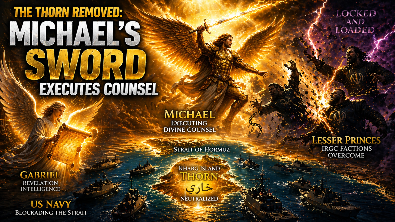 ⏰ The Clock Is Ticking: Michael’s Sword, the Kings of Persia, and the Final Resistance