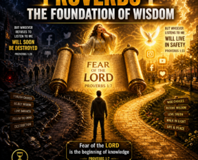 📖 Proverbs 1: The Foundation of All Wisdom (Fear of the Lord)