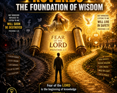 📖 Proverbs 1: The Foundation of All Wisdom (Fear of the Lord)