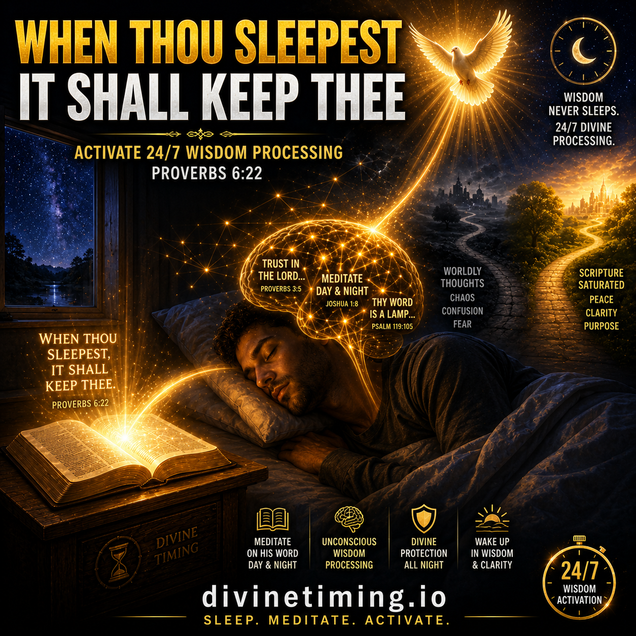 🧠 The Unconscious Mind & Biblical Meditation: What Science Just Discovered About God’s Design