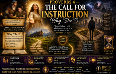 Proverbs 4: The Call for Instruction (Why “She”?)