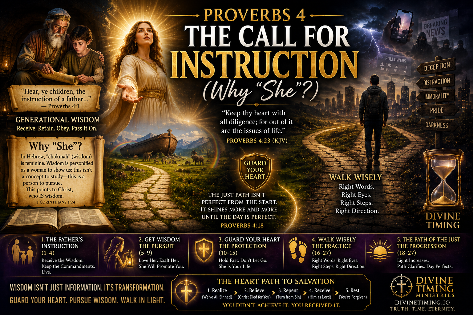 Proverbs 4: The Call for Instruction (Why “She”?) Proverbs 4: The Call for Instruction (Why “She”?)