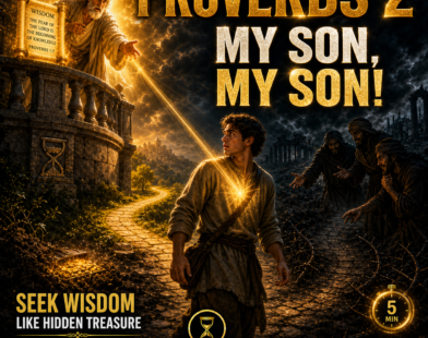 📖 Proverbs 2: Seeking Wisdom Like Hidden Treasure (The “My Son” Plea)