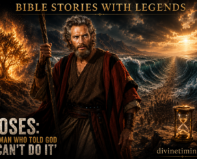 Bible Stories with Legends: Charlton Heston as Moses. “The Man Who Told God 👉 ‘I Can’t Do It'”