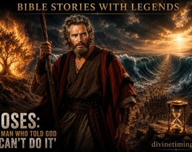 Bible Stories with Legends: Charlton Heston as Moses. “The Man Who Told God 👉 ‘I Can’t Do It'”