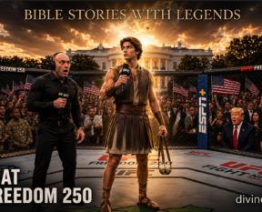 Bible Stories with Legends: David at UFC Freedom 250 – The White House is Stunned!