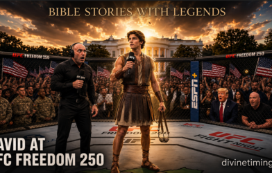 Bible Stories with Legends: David at UFC Freedom 250 – The White House is Stunned!