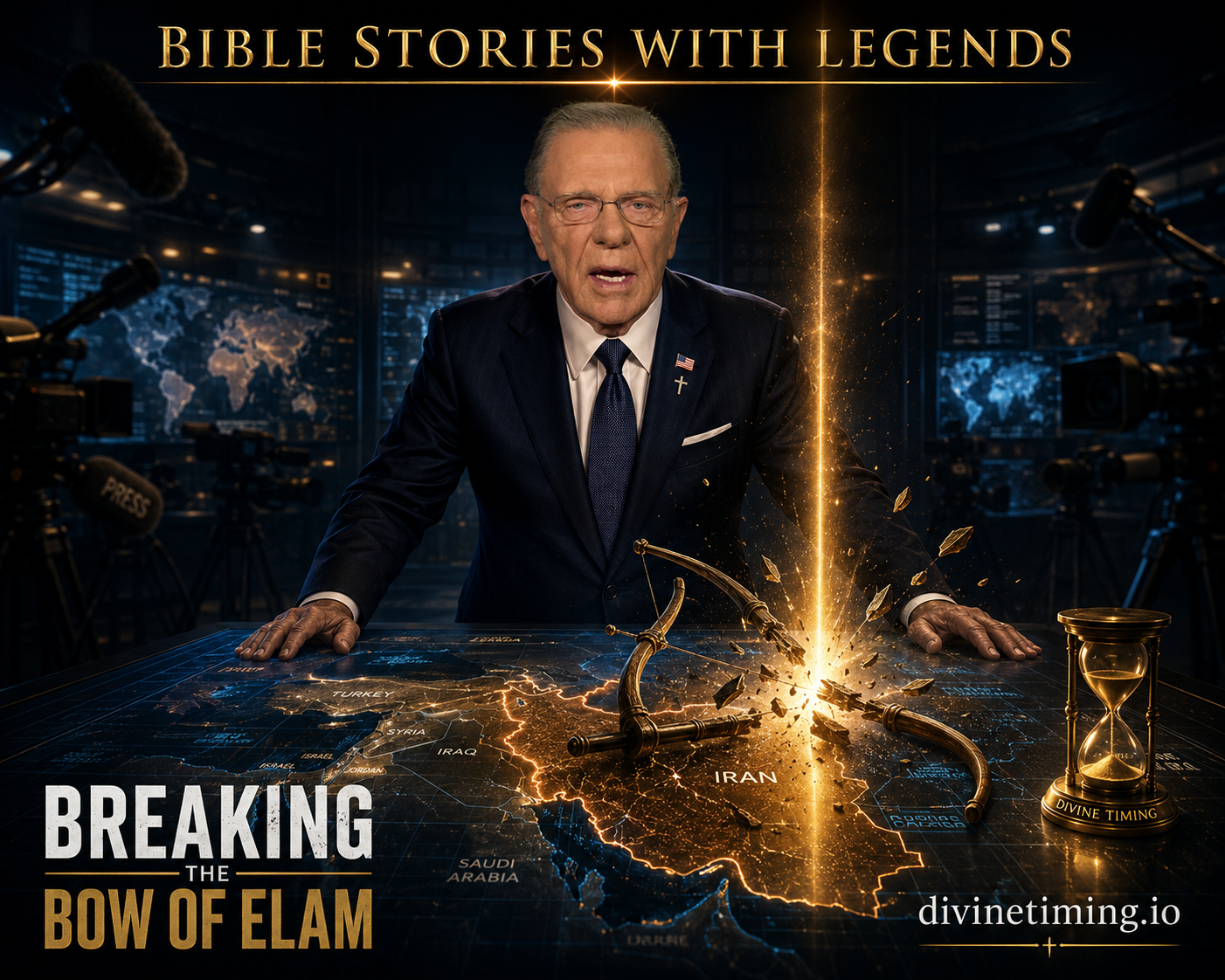 Bible Stories with Legends: General Jack Keane: Breaking the Bow of Elam (Daniel 8 & Jeremiah 49)
