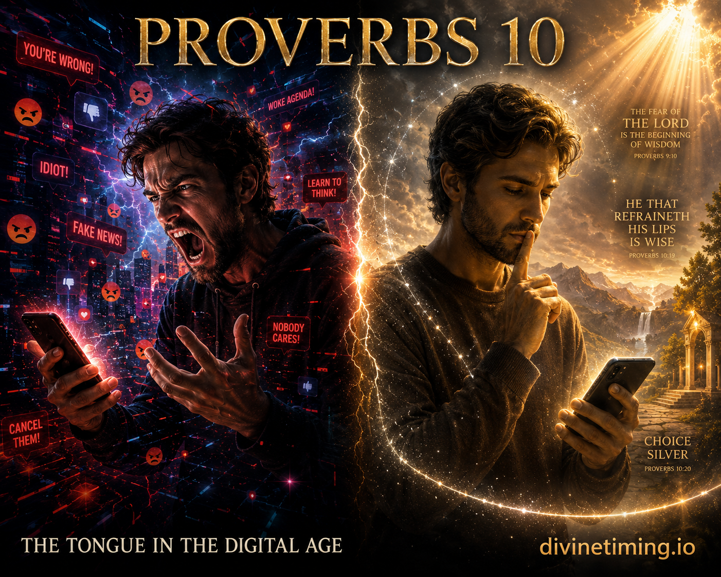 Proverbs 10: The Tongue in the Digital Age:  Wisdom vs. The Multitude of Words