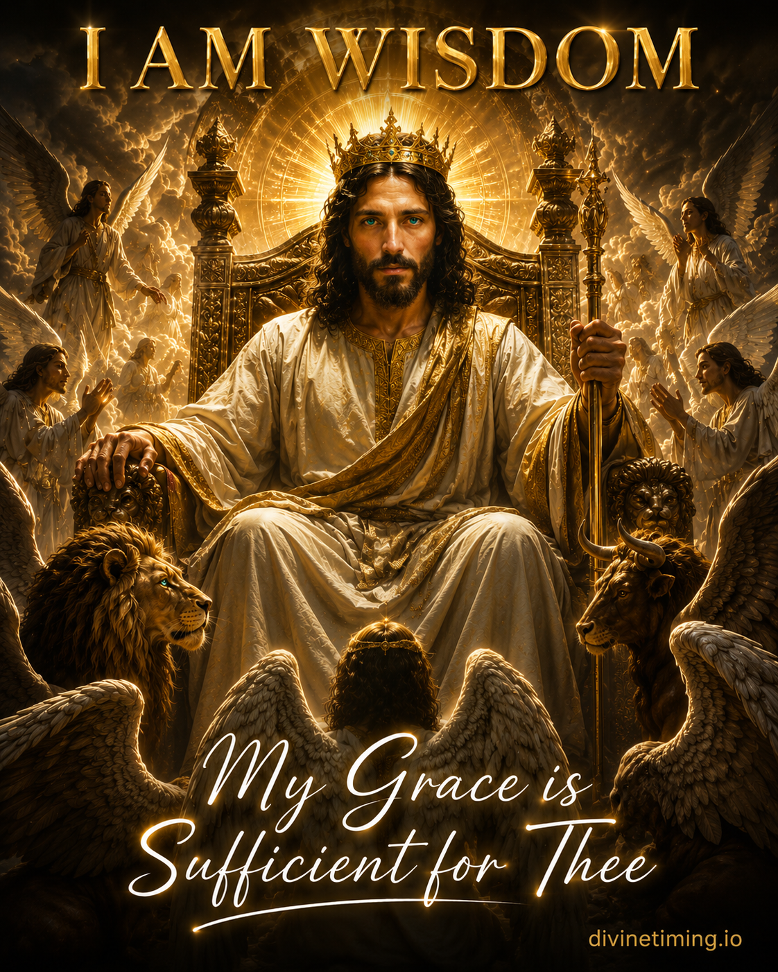 I AM WISDOM: My Grace is Sufficient for Thee (Comfort for the Weary Soul) I AM WISDOM: My Grace is Sufficient for Thee (Comfort for the Weary Soul)