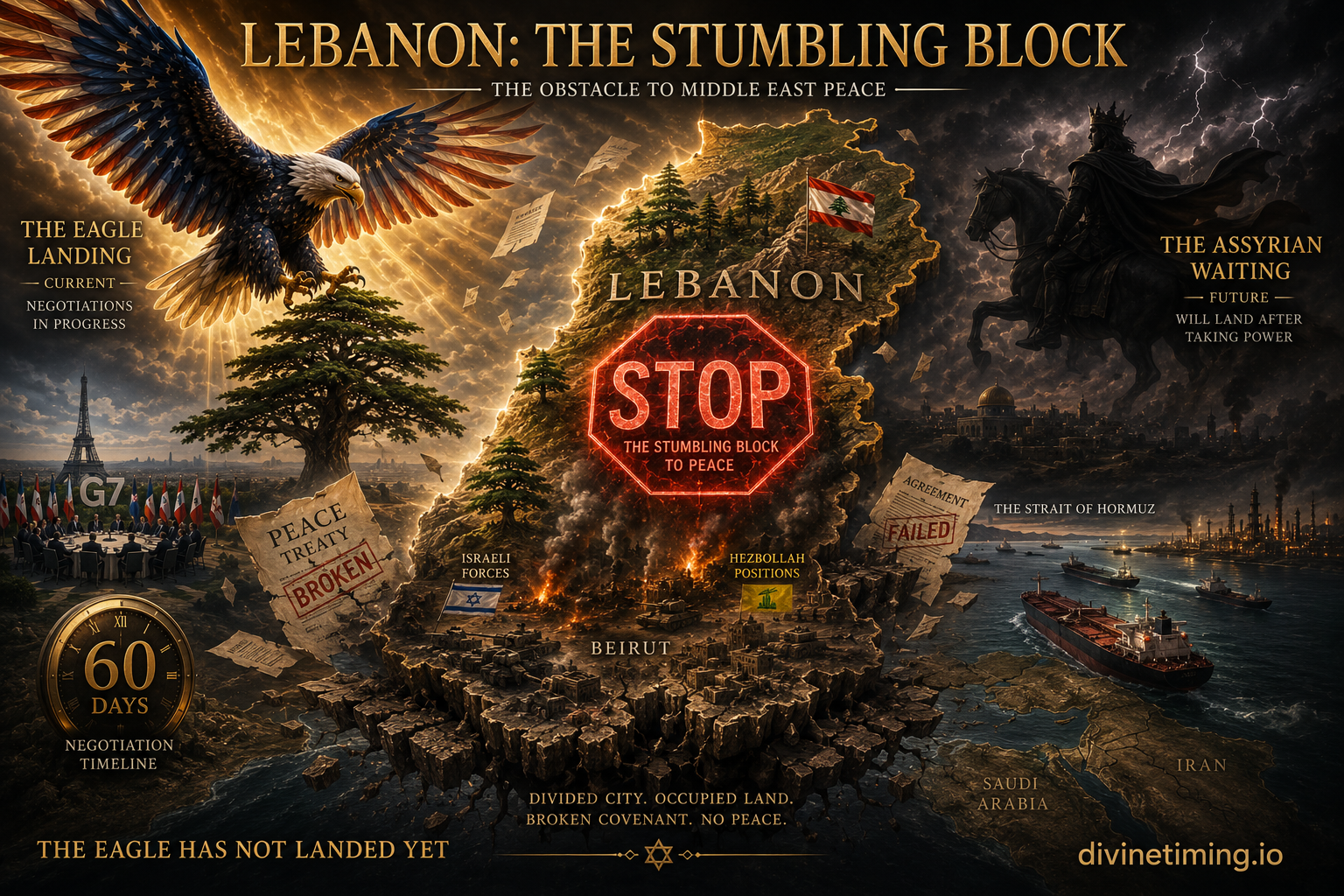 Tracking the Setup: Lebanon, Covenant Breakers, and the Path to Daniel 9:27