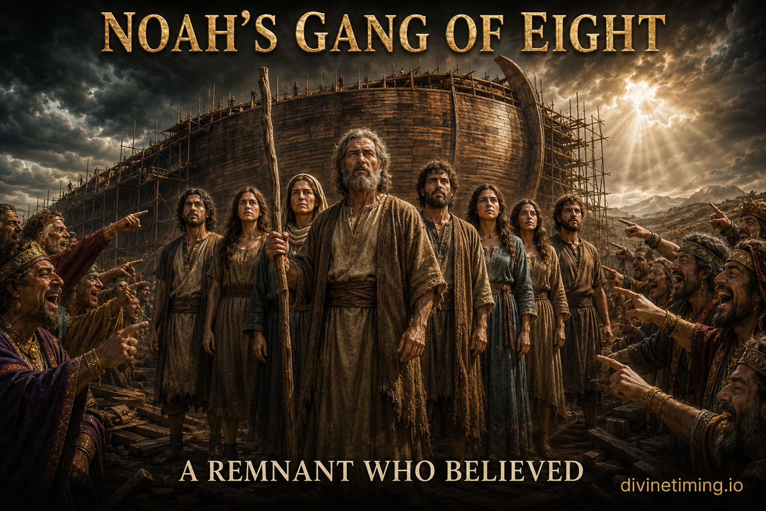 Noah’s Gang of Eight: The Remnant Who Believed the Judgment Was Coming