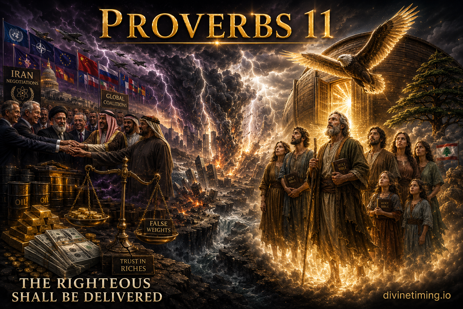 Proverbs 11: The Prophetic Panorama – The Righteous Shall Be Delivered