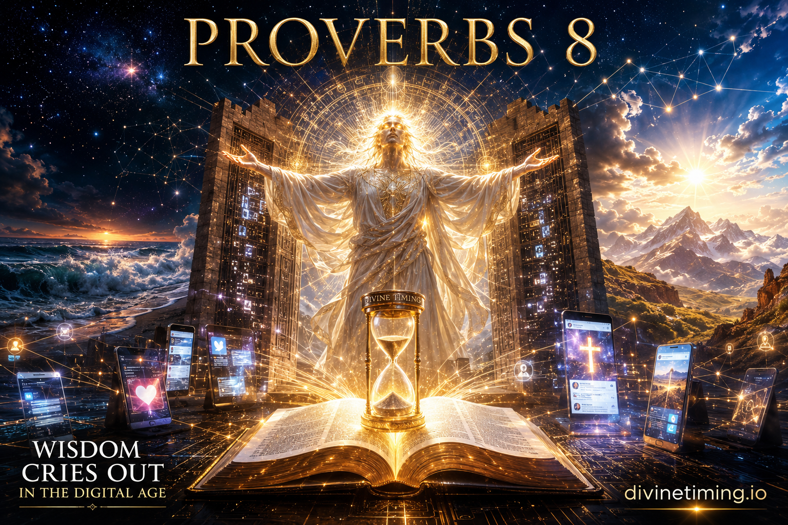Proverbs 8: Wisdom Cries Out in the Digital Age. The Gospel to the Whole World… and then the END comes!
