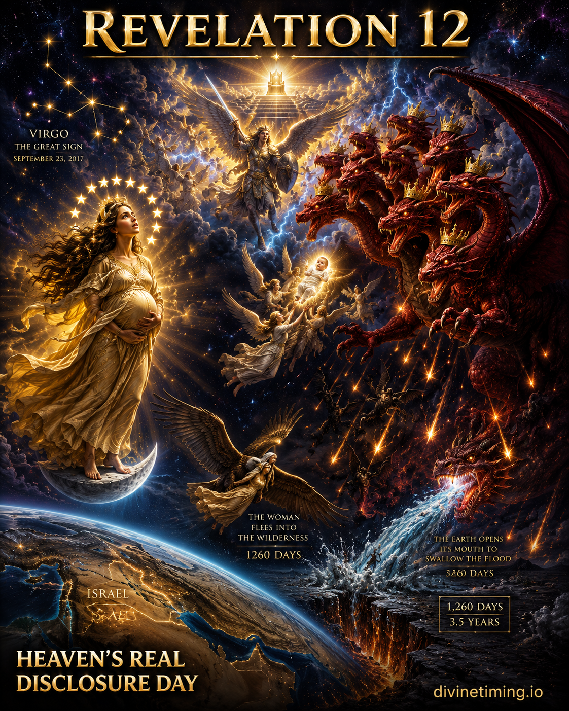 Revelation 12: HEAVEN’S REAL DISCLOSURE DAY – The War Behind the War Revelation 12: HEAVEN’S REAL DISCLOSURE DAY – The War Behind the War