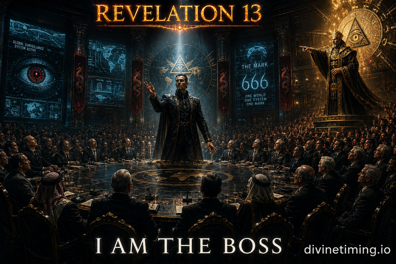 Revelation 13: “I AM THE BOSS” – The Little Horn’s power excellerates BIG TIME, & second beast rises Revelation 13: “I AM THE BOSS” – The Little Horn’s power excellerates BIG TIME, & second beast rises