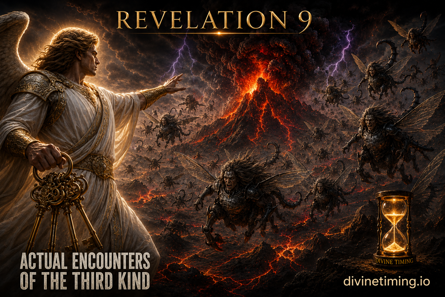 Revelation 9: ACTUAL Encounters of the Third Kind. The Locusts from the Bottomless Pit
