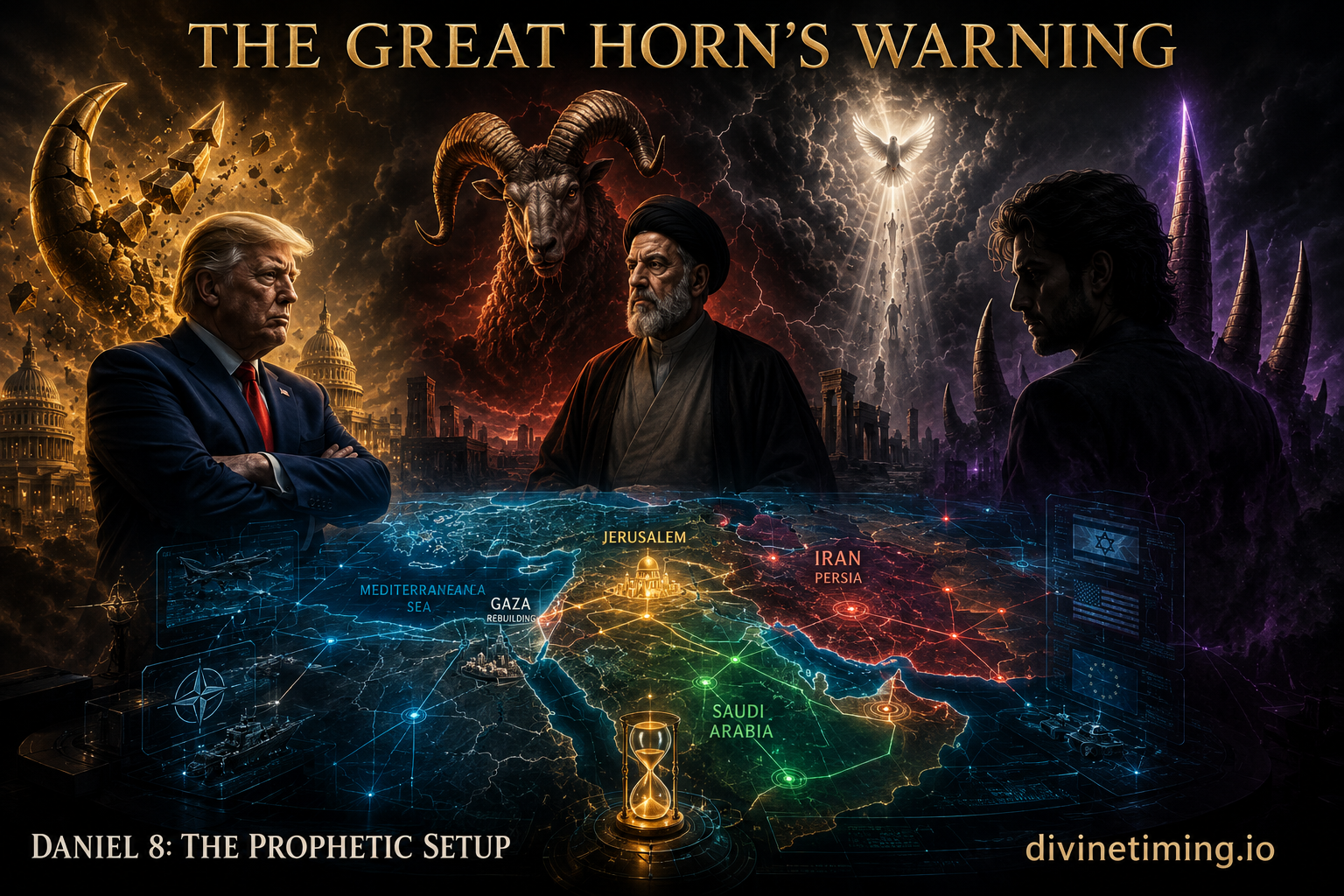 The Great Horn’s Warning: Trump, Netanyahu, and the Prophetic Setup for Daniel 8 The Great Horn’s Warning: Trump, Netanyahu, and the Prophetic Setup for Daniel 8