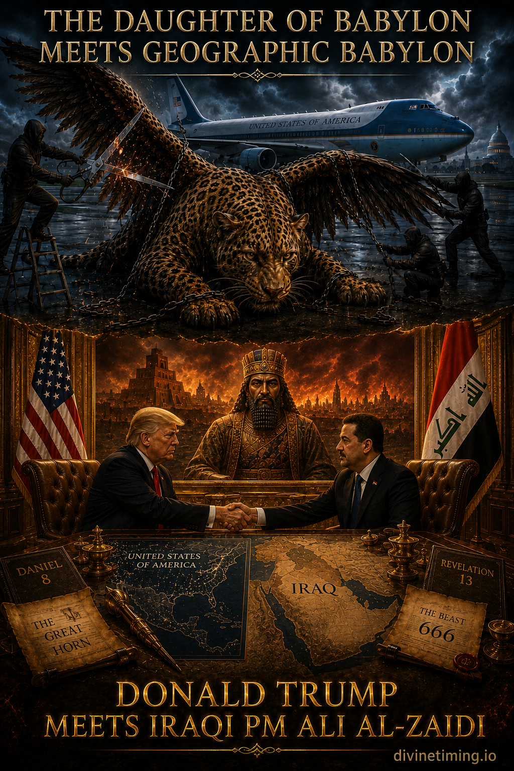 Geographic Babylon Meets the “daughter Babylon”: The Financial Chokehold & The Ezekiel 38 Setup:👉 The dynamic I didn’t see coming.