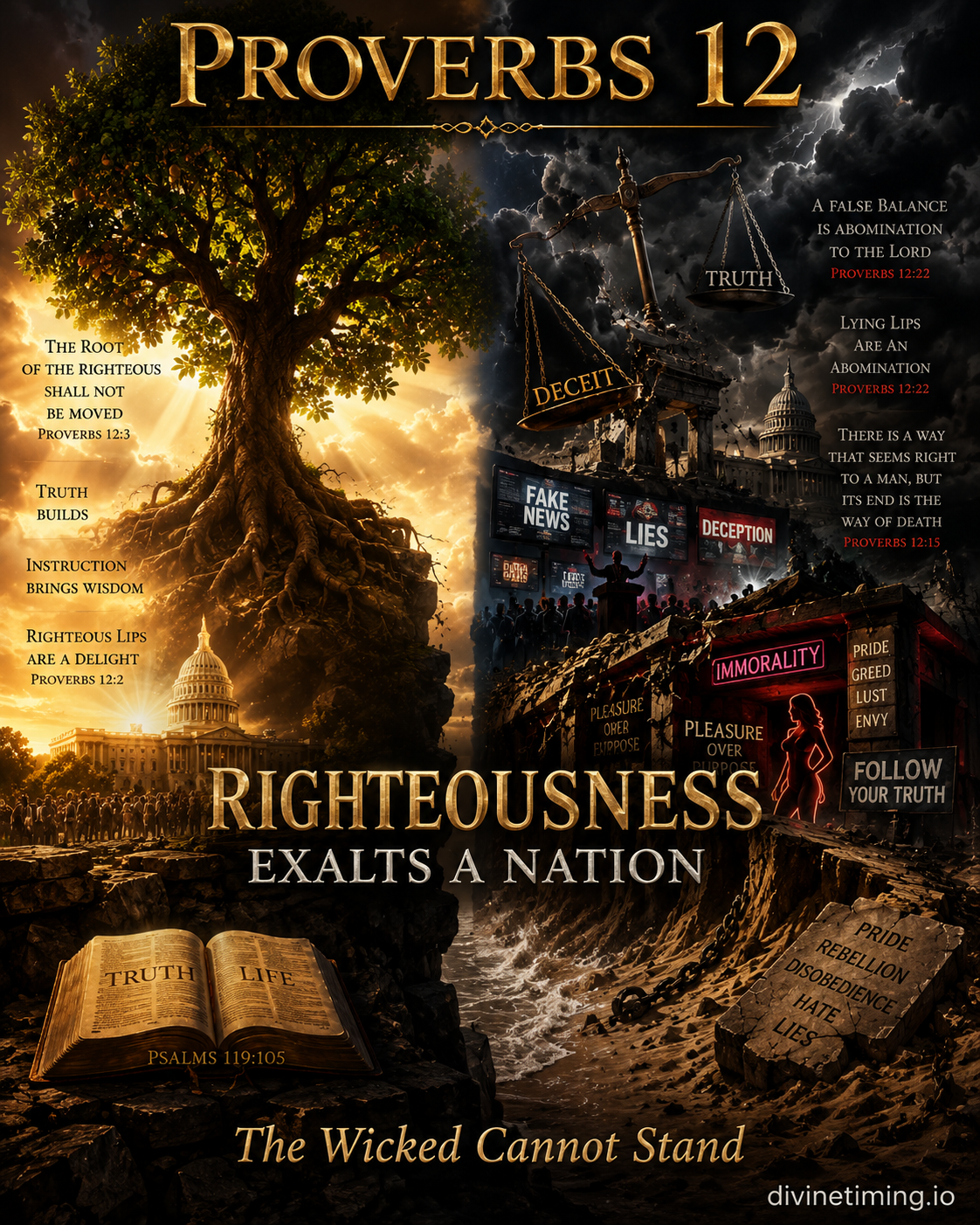 Proverbs 12: Mid Terms approaching: Accountability, Truth & Sexual Morality in Today’s Political Crisis