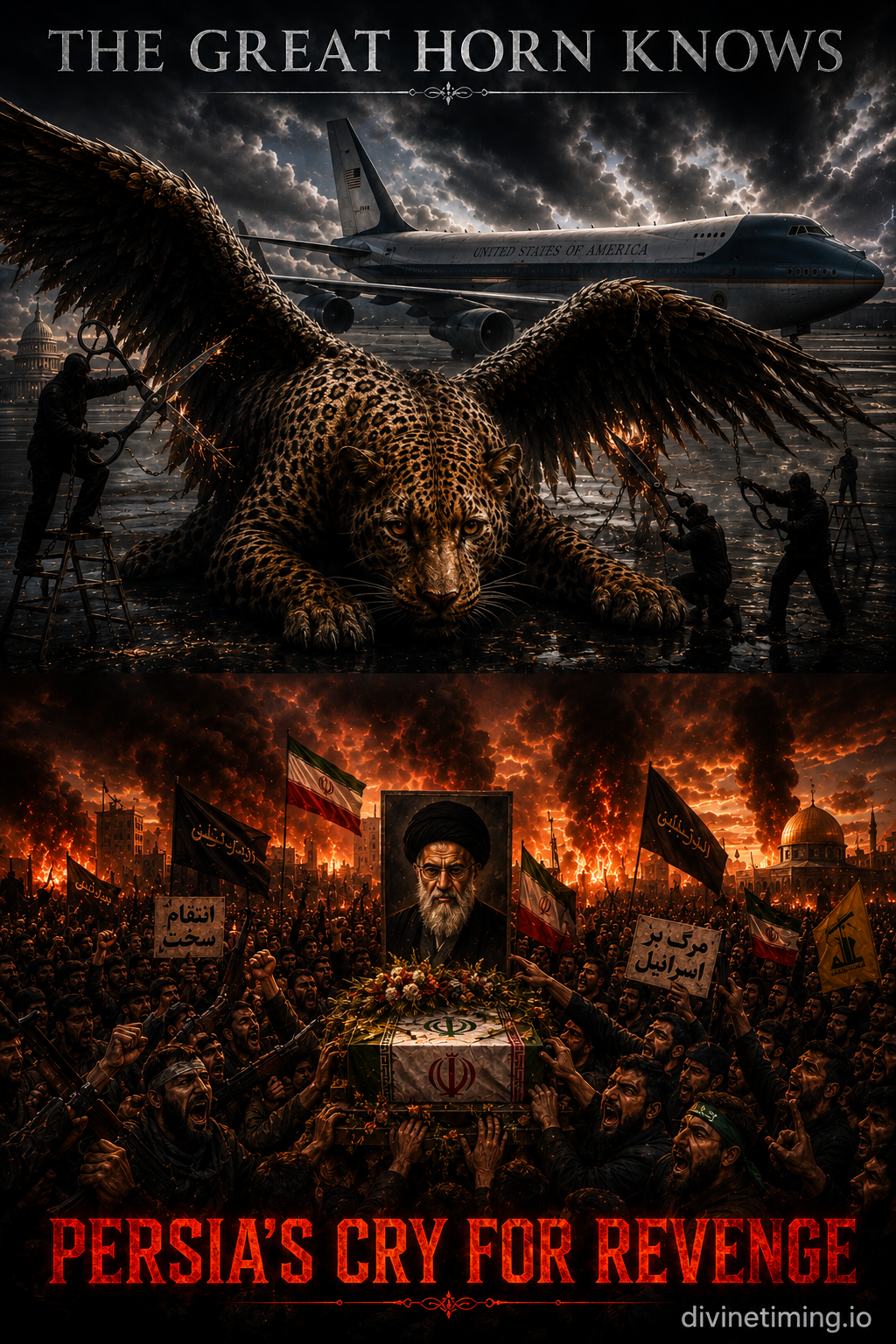 The Great Horn Knows: Trump, Iran & The Clipping of the Leopard’s Wings (Daniel 7-8)