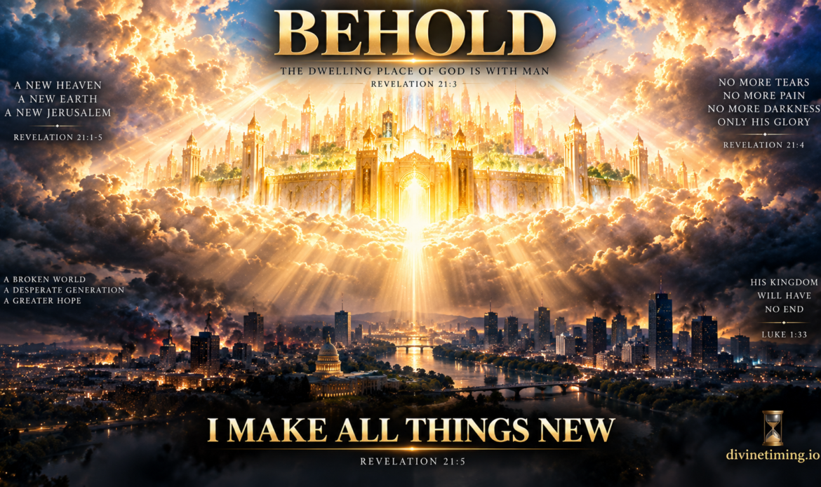 🌟🏙️ Behold, I Make All Things New: The New Jerusalem & Hope for a Broken World 🕊️✨