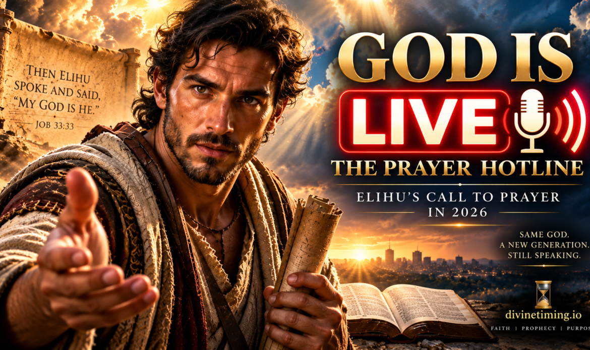 🔥🕊️ GOD IS LIVE: The Prayer Hotline — Elihu’s Call to Prayer in 2026 📞🙏