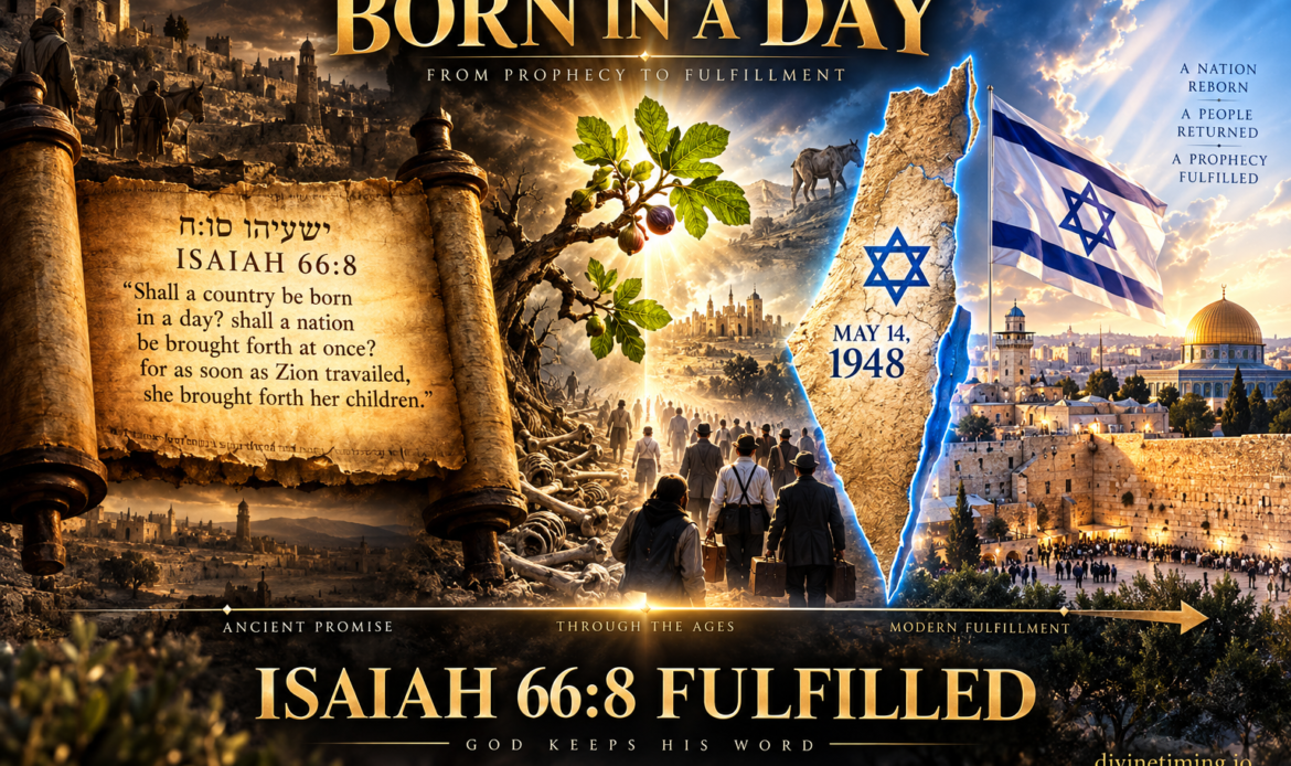 Show Me Prophecy: Israel’s Rebirth Proves the Bible is Real