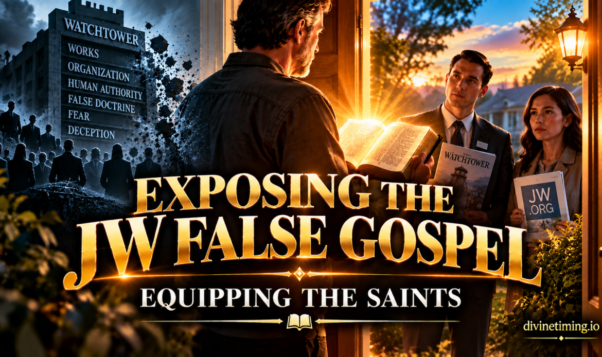 Divine Timing Workshop: Exposing the Jehovah Witness False Gospel & Equipping the Saints