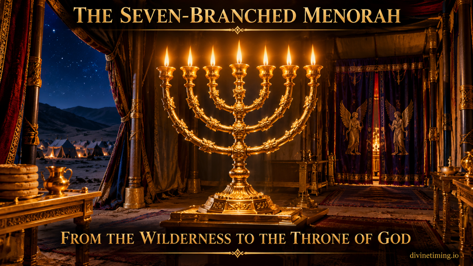 The Seven-Branched Menorah: From the Wilderness to the Throne of God
