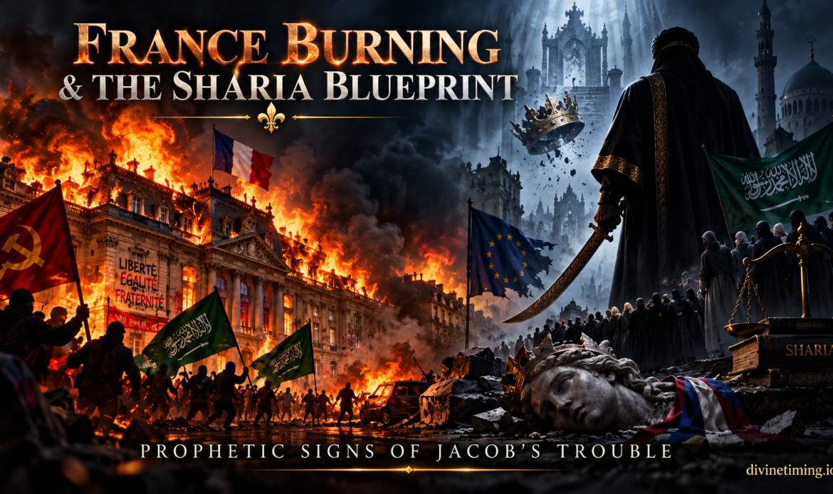 France Burning & The Sharia Blueprint: Prophetic Signs of Jacob’s Trouble