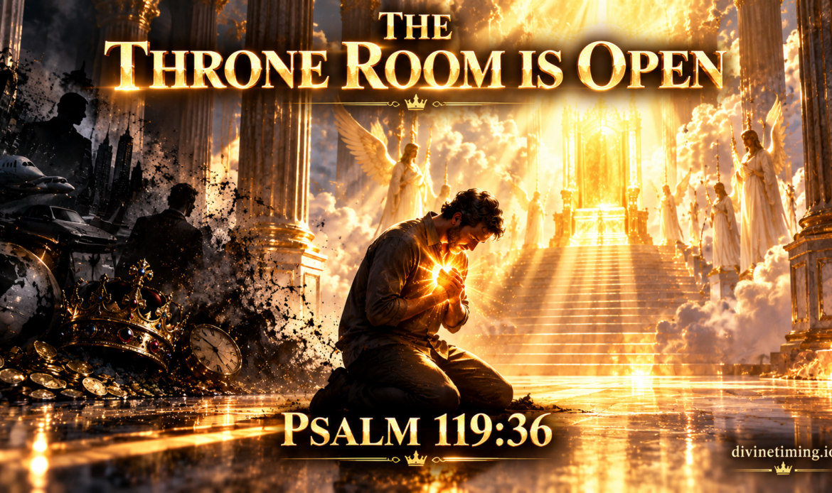 The Throne Room is Open: Aligning Your Heart with God’s Testimonies (Psalm 119:36)