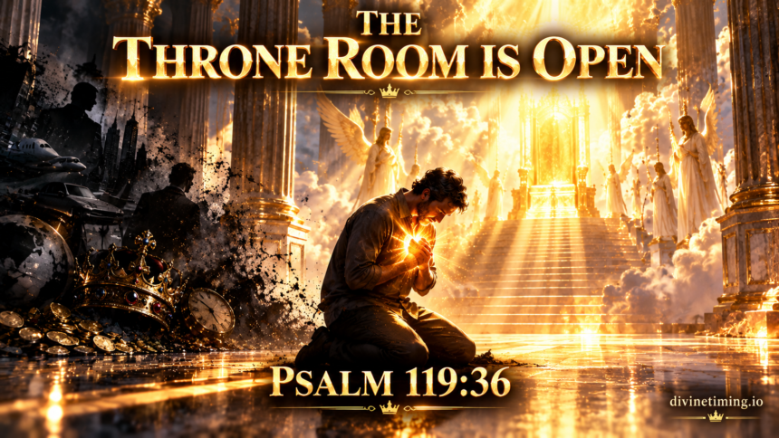 The Throne Room is Open: Aligning Your Heart with God’s Testimonies (Psalm 119:36)